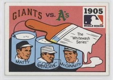 1971 Fleer Laughlin World Series Christy Mathewson Chief Bender #3 HOF 0z1i
