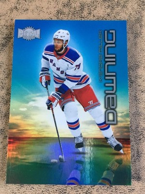 K'ANDRE MILLER 2024-25 UD Metal Universe DAWNING Insert SP #3 NY Rangers