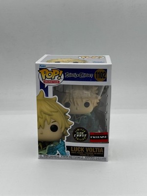 Funko Pop! Black Clover 1102 Luck Voltia Glow Chase AAA Anime Exclusive mit Soft