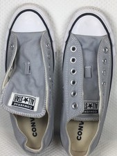 Converse Chuck Taylor All Star Classic Gray Low-Top Unisex Sneaker Canvas 166710