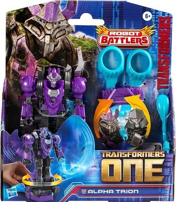 Transformers One Robot Battlers Alpha Trion 4.5-Inch Robot Action Figure New 