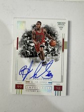 2017-18 Panini Impeccable - Victory Signatures B.J. Armstrong #IV-BJA /49