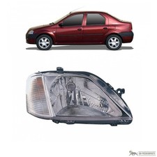 Hauptscheinwerfer Frontscheinwerfer rechts H4 für Dacia Logan MCV