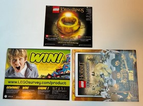 LEGO 79010 The Hobbit The Goblin King Battle Instruction Manuals Only 3 Books