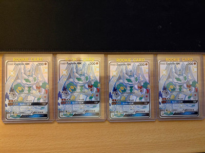 Zygarde GX Rainbow Secret Rare SV65/SV94 Verborgenes Schicksal NM Pokemon