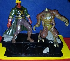 The Grifter Daemonite Wildcats Diorama Wild C.A.T.S. Figure Playmates Cats