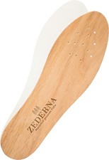 Zederna Cedar Wood Shoe Insoles 1 EU 40 / US Women 9 / Men 7.5, Beige