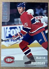 1999-00 Be a Player Memorabilia Silver Martin Rucinsky #119 Montreal Canadiens