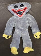 Poppy Playtime Huggy Wuggy Plush Gray Monster with Hug Hands 15 In. SHIPS FREE 