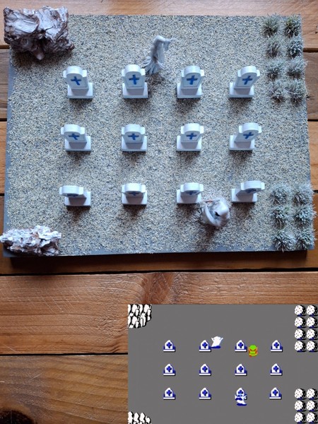 HandCrafted Diorama The Legend of Zelda Graveyard