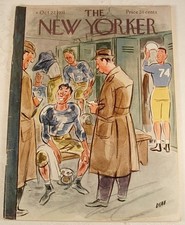 THE NEW YORKER OCTOBER 27 1951 COMPLETE MAGAZINE MILLER BEER AD