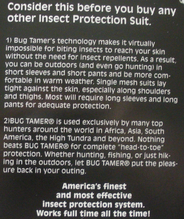 Shannon Outdoors BTPX3-M Bug Tamer Plus PullOn Mosquito Pants Mossy Oak Medium - Image 3 of 4