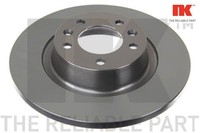 2X Bremsscheibe NK 203736 2 Bremsscheiben Hinterachse Hinten