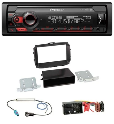 Pioneer MP3 USB DAB Bluetooth Autoradio für Alfa Romeo Giulietta 940 Facelift ab - Bild 1 von 4