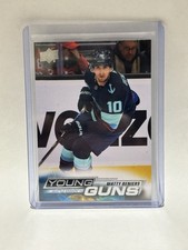 2022-23 UPPER DECK #213 MATTY BENIERS YOUNG GUNS ROOKIE SEATTLE