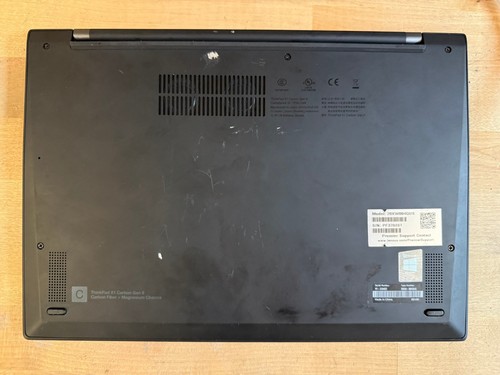 Lenovo X1 Carbon Gen 9 i5-1135G7 8GB RAM NO SSD - Boots to BIOS PLEASE READ - Afbeelding 15 van 15