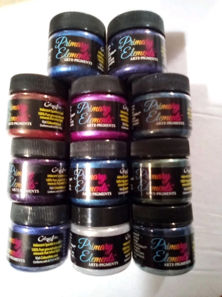 PRIMARY ELEMENTS ColourArte Pigmento Polvo ELIGE COLOR-LEER DESCRIPCIÓN para comprar Foto 2 de 4