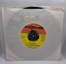 Ray, Goodman & Brown ‎– Say You Will 7" Vinyl Single 1985 VB1