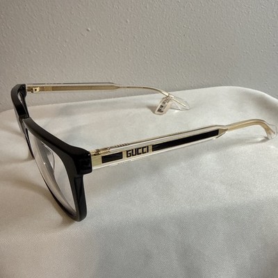 GUCCI GG0560ON 005 Black 55mm Eyeglasses New Authentic