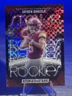 2024 Panini Rookies & Stars - Stellar Rookies Jayden Daniels #SR-JDS Red Plaid