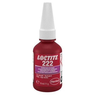 LOCTITE  222 Schraubensicherung, 10ml, niedrigfest, violett