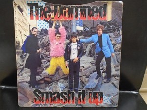 ダムド7インチシングルThe Damned Smash It Up 赤色レコード