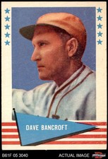 1961 Fleer #7 Dave Bancroft Phillies HOF 6.5 - EX/MT+