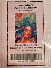 Diamond Art Club Somewhere Over the Rainbow 22x31 Round AB Fairy Dust Sealed