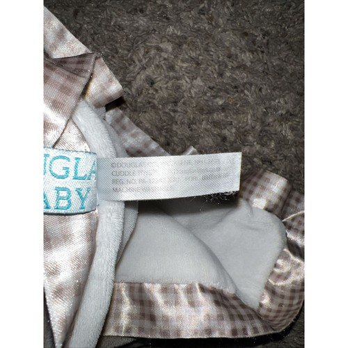 Manta de seguridad Douglas Baby Sloth Lovey peluche ojos bordados - Imagen 6 de 7
