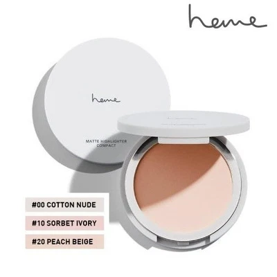 [HEME] Poudre Pressée Illuminateur Mat Compact 4,7g NEUF - Photo 1/4