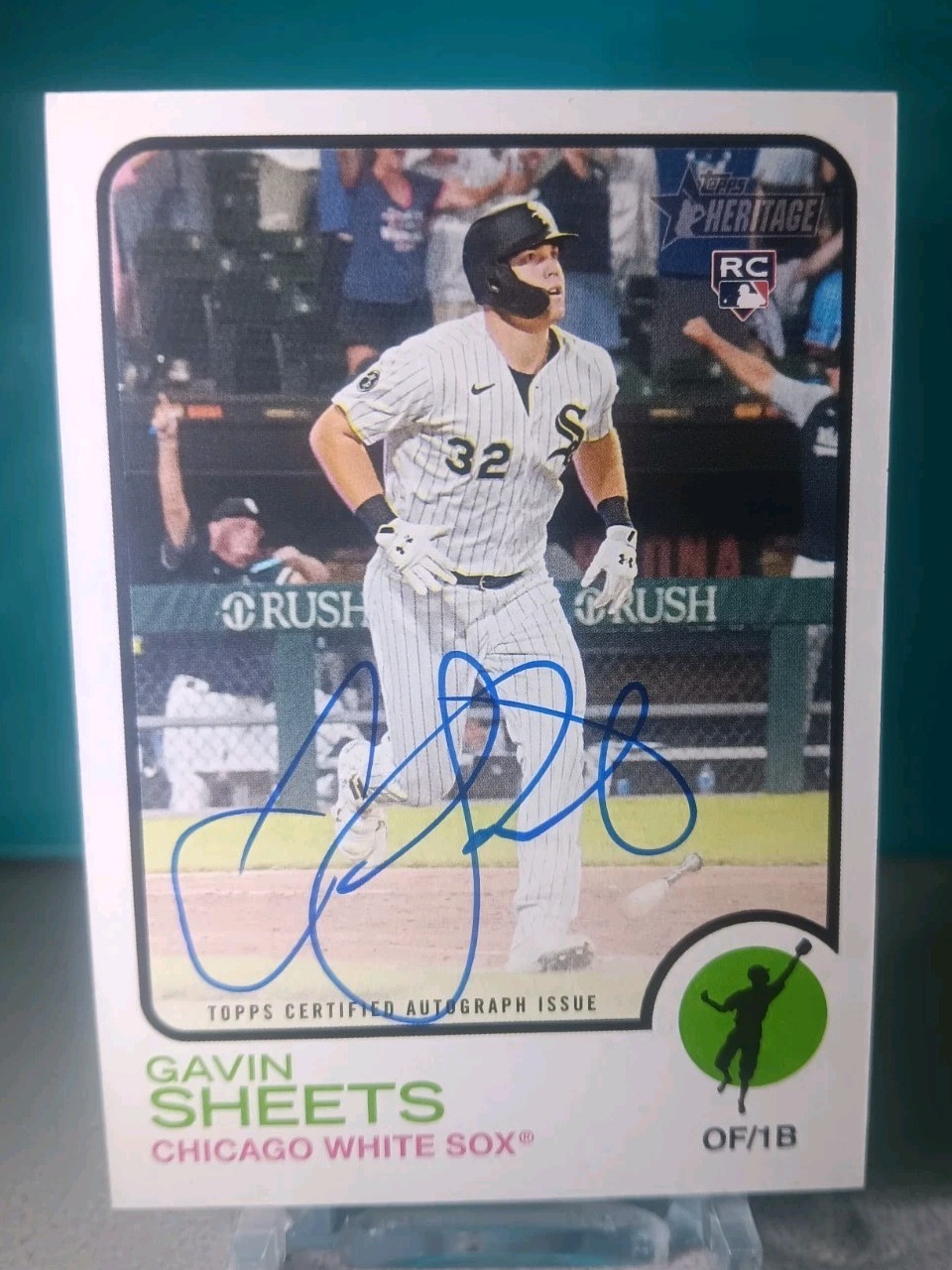 2022 Topps Heritage - Real One Autographs Gavin Sheets #ROA-GS White Sox