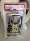 LeBron James 👑 CHALKTOSS 🐐 PSA 9 MINT 💎Silver #130 Lakers