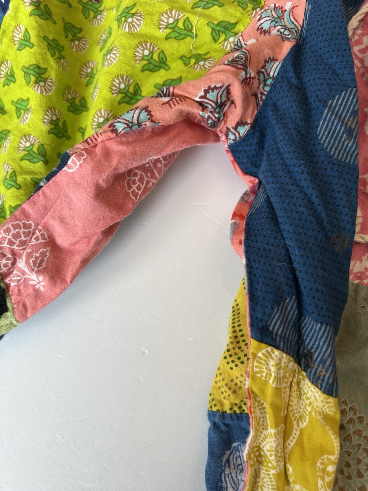 Colorful Patchwork Harem Pants Eclectic Cottageco… - image 8