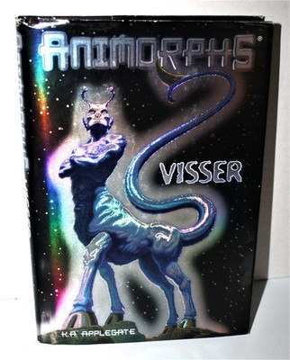 Animorphs VISSER 1st Edition Scholastic HB Book Dust Jacket 1992  NEW