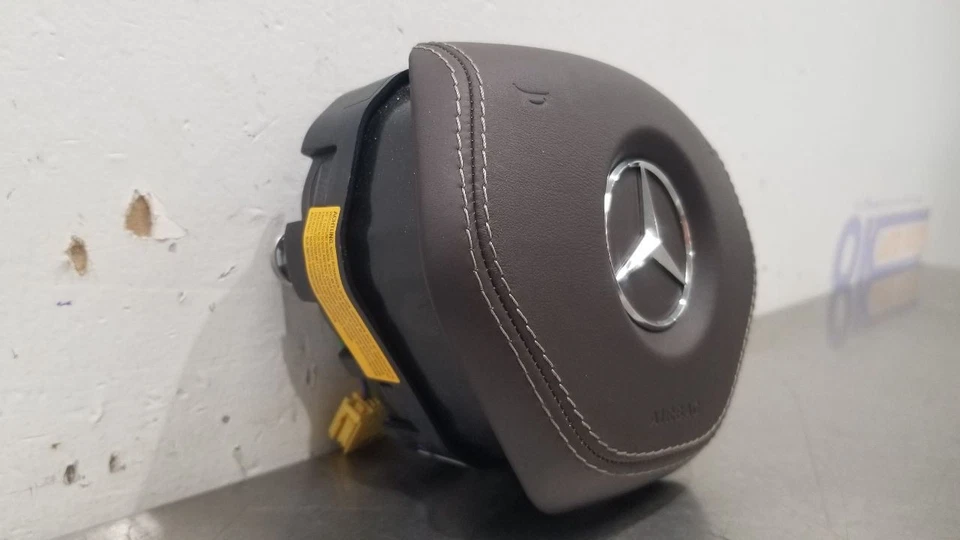 13 MERCEDES BENZ SL550 R231 DRIVER LEFT STEERING WHEEL SRS BROWN 2318601902 Foto 3 de 4