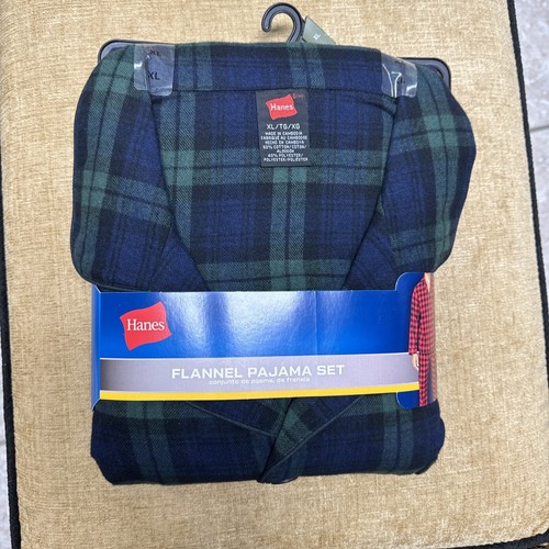 HANES BRAND NEW MEN'S PLAID FLANNEL PAJAMA SETXL eBay