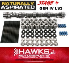 Hawks Ls3 Corvette Camaro Naturally Aspirated Camshaft Stage 4 Cam Kit Package