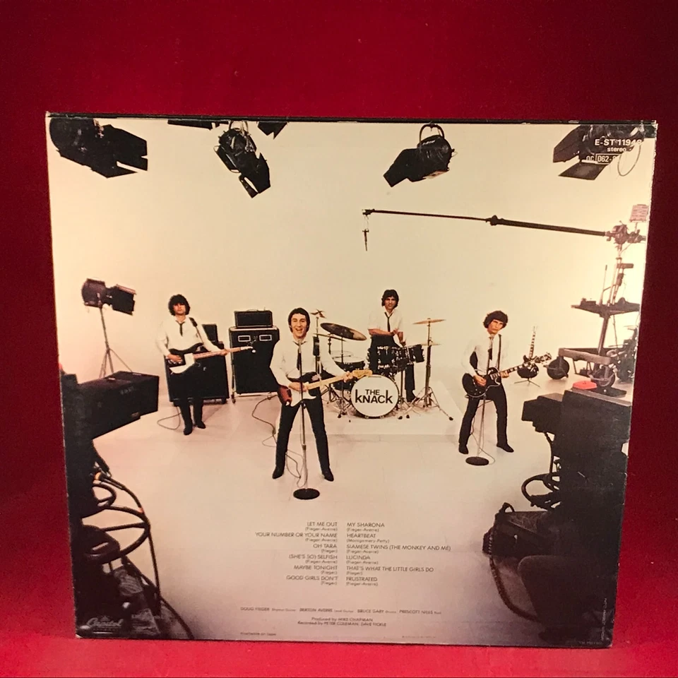 Get The Knack 1979 UK vinyl LP + INNER original Good Girls Don't My Sharona - Image 2 of 4