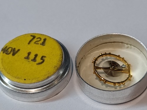 MOVADO 115,118,203 BALANCE WHEEL COMPLETE PART 721 - Picture 2 of 4