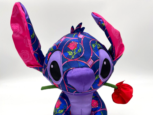 Stitch Crashes Disney Beauty and the Beast Plush Limited Release Series 1 NWT - Picture 2 of 7