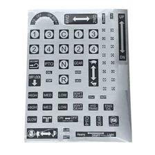 COMPLETE DECAL SET FITS YANMAR TRACTOR MODELS YM SERIES, F SERIES, AND FX SERIES