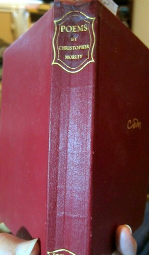 Poems, Christopher Morley, 1929, Doubleday-Doran, 1st edition (leather) - Picture 5 of 12