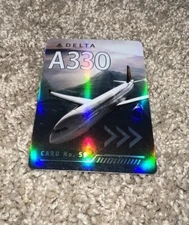DELTA AIR LINES PILOT TRADING CARD 59 AIRBUS A330-300 CARD 2022 NEW!
