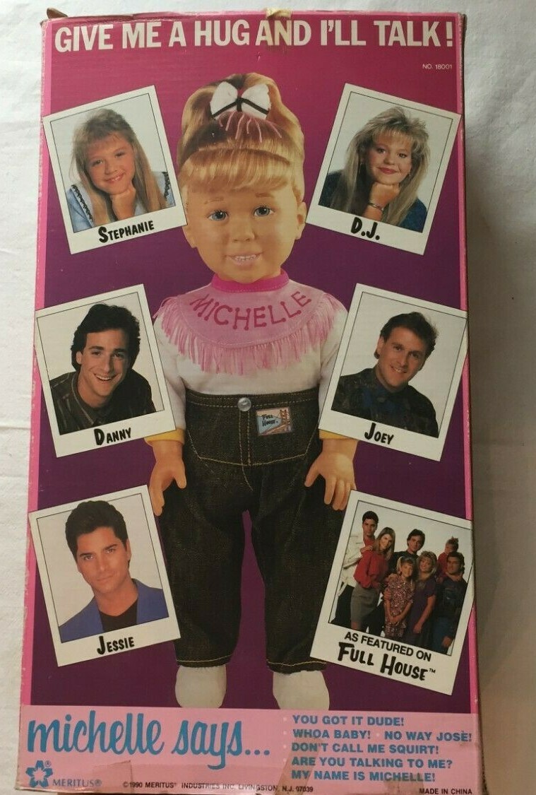 talking michelle doll from full house