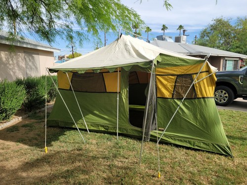 GIGANTIC SEARS TED WILLIAMS CANVAS TENT 