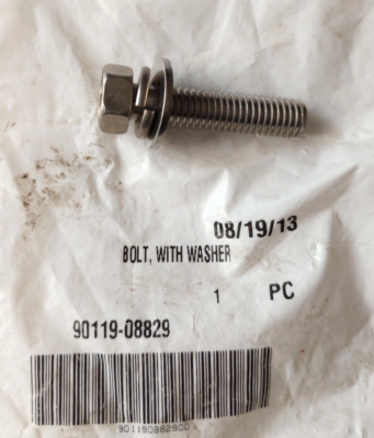 Yamaha Bolt With Washer NOS 90119-08829 (L-7059) | eBay