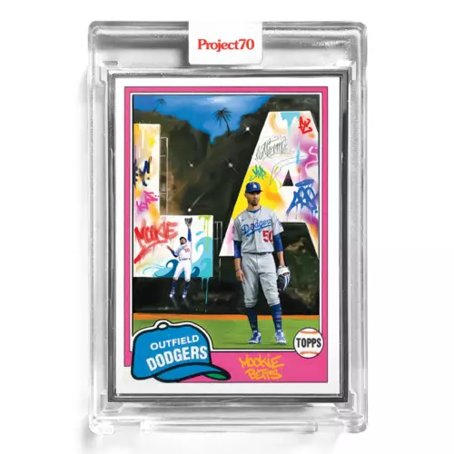 Topps Project70® Card 146 - 1981 Mookie Betts by CES - Artist Proof # 16/51