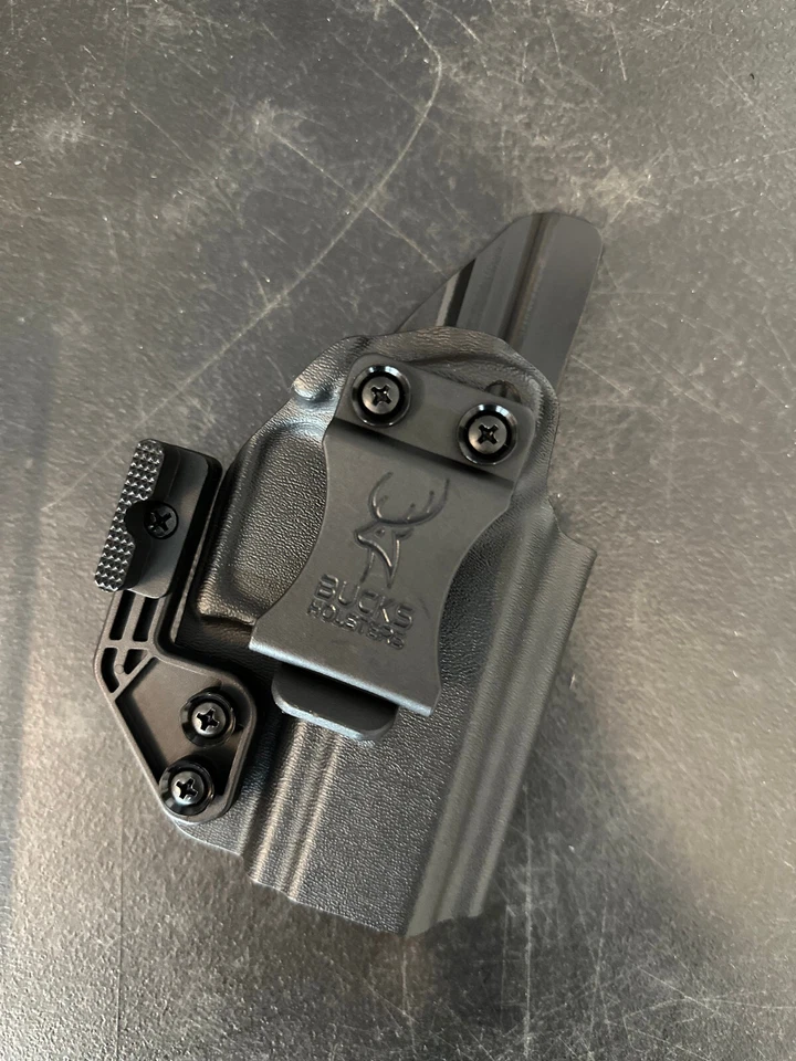 SPRINGFIELD ECHELON 4" IWB Holster w/ Concealment Claw * Bucks Holsters * USA - Image 3 of 4