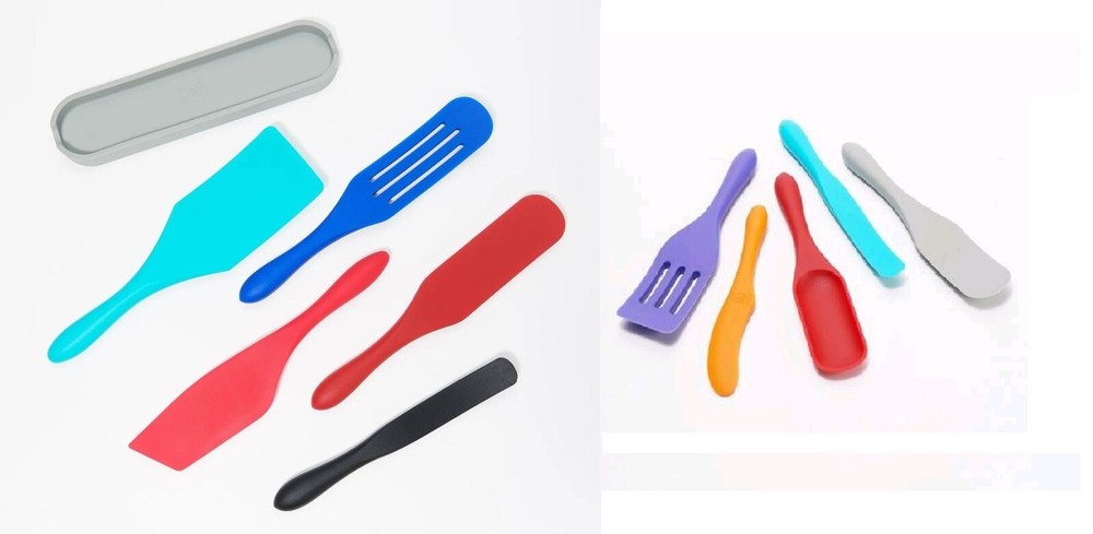 Mad Hungry® 11-Piece Total Silicone Spurtle + Mini Spurtle Set