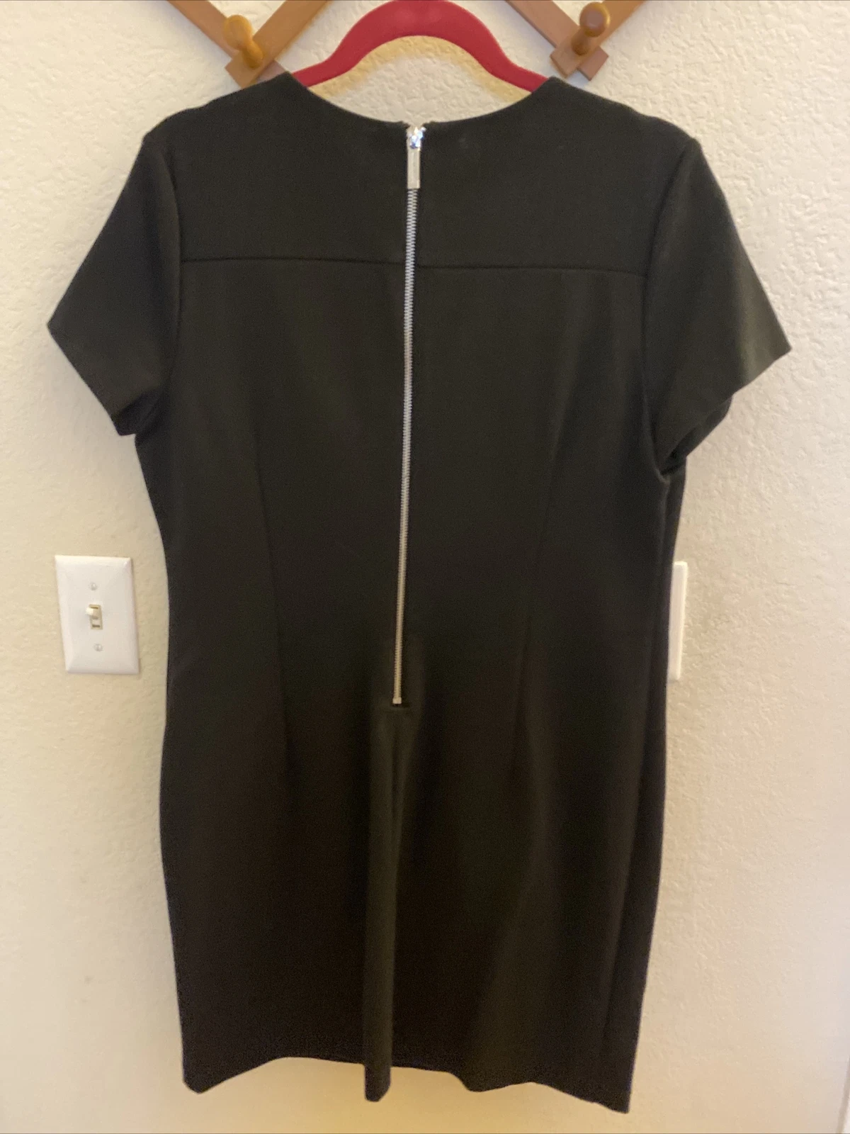 Abito Michael Kors nero body con donna nuovo senza etichette 14